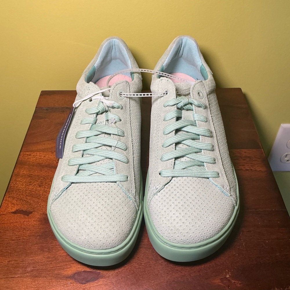 Mint Green NWT Birkenstock Bend Low Sneakers - Picture 3 of 6